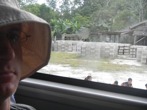 View From the Coach Journey to Pangkalan buun