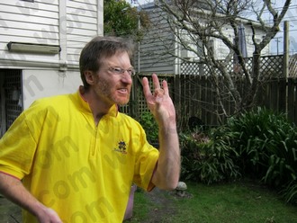 Flicking a coin to gain the World Record for furthest distance flicked